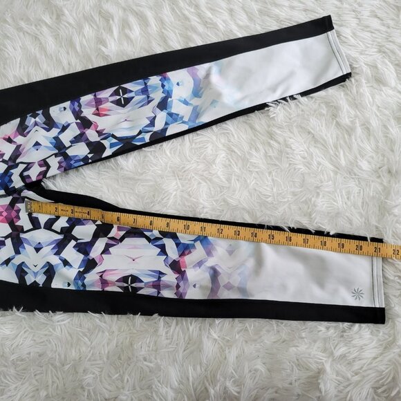 ATHLETA Geo Disco Sonar Capri Crop Leggings - Size XS - Picture 8 of 14